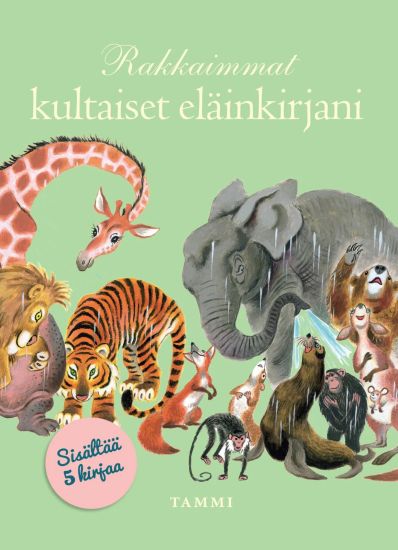 Rakkaimmat kultaiset eläinkirjani, kirjan kansikuva