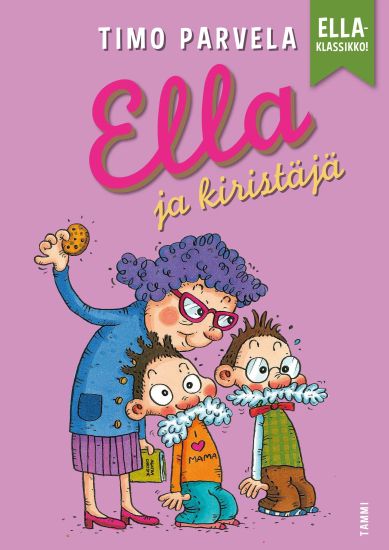 Ella ja kiristäjä – Timo Parvela, kirjan kansikuva