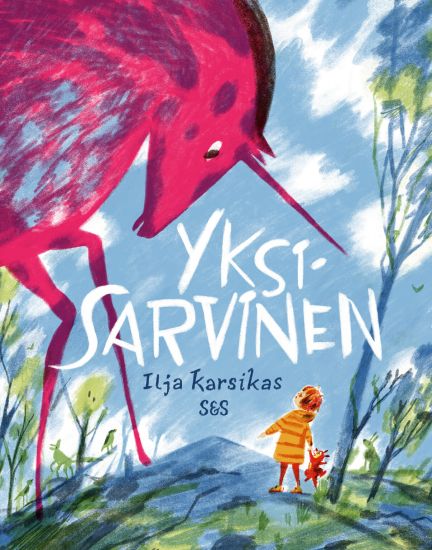 Yksisarvinen – Ilja Karsikas, kirjan kansikuva