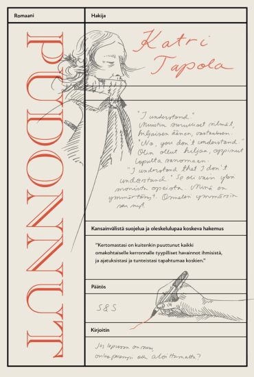 Pudonnut – Katri Tapola, kirjan kansikuva