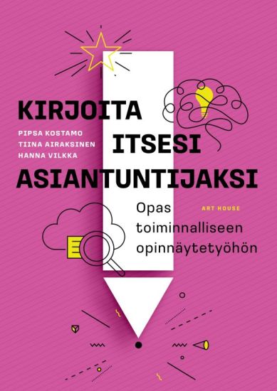 Kirjoita itsesi asiantuntijaksi – Pipsa Kostamo, kirjan kansikuva