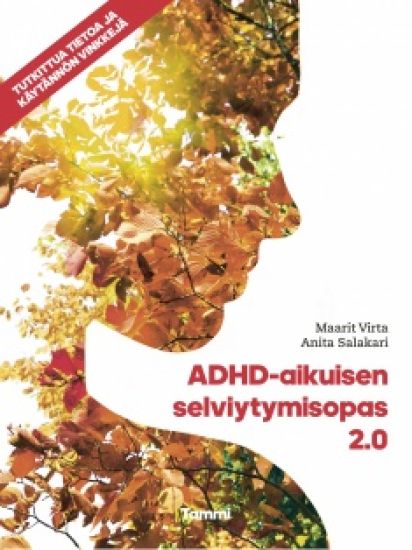 ADHD-aikuisen selviytymisopas 2.0 – Maarit Virta, kirjan kansikuva