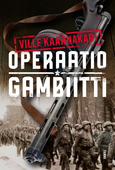 Operaatio Gambiitti – Ville Kaarnakari, kirjan kansikuva