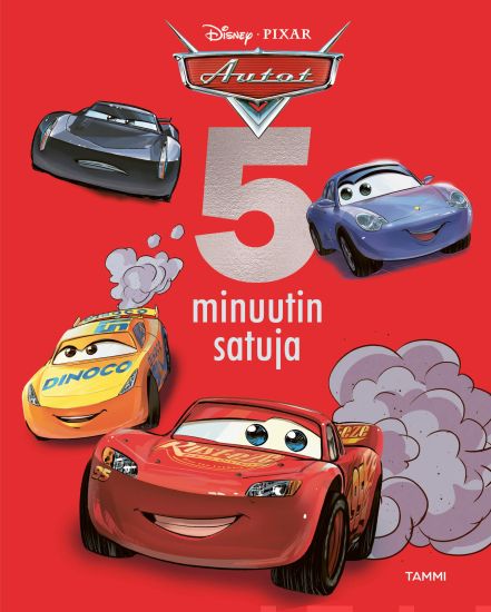 Disney Pixar Autot. 5 minuutin satuja, kirjan kansikuva