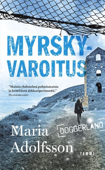 Myrskyvaroitus – Maria Adolfsson, kirjan kansikuva