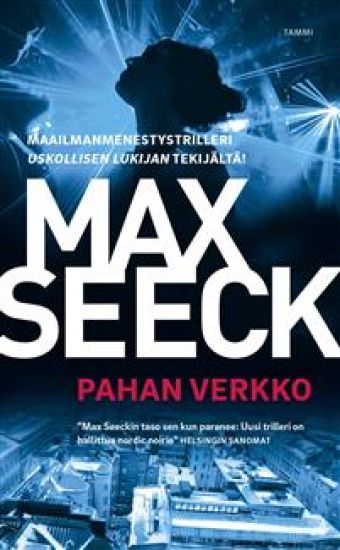 Pahan verkko – Max Seeck, kirjan kansikuva