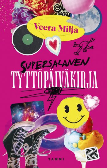 Supersalanen tyttöpäiväkirja, kirjan kansikuva