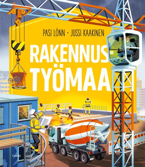 Rakennustyömaa – Pasi Lönn, kirjan kansikuva