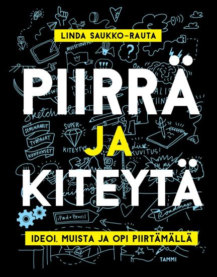 Piirrä ja kiteytä – Linda Saukko-Rauta, kirjan kansikuva