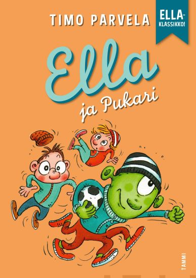 Ella ja Pukari – Timo Parvela, kirjan kansikuva