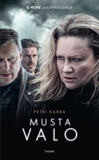 Musta valo – Petri Karra, kirjan kansikuva