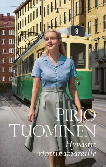 Hyvästit vinttikamareille – Pirjo Tuominen, kirjan kansikuva