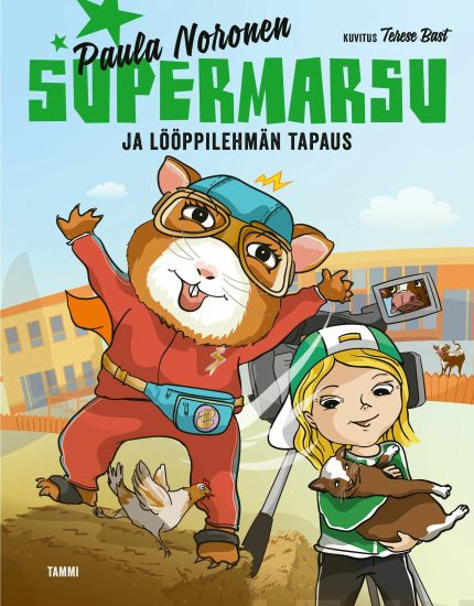 Supermarsu ja lööppilehmän tapaus – Paula Noronen, kirjan kansikuva