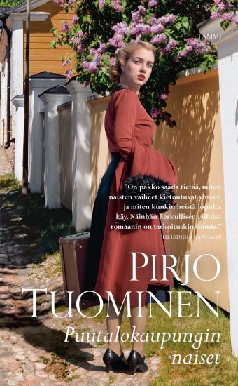 Puutalokaupungin naiset – Pirjo Tuominen, kirjan kansikuva