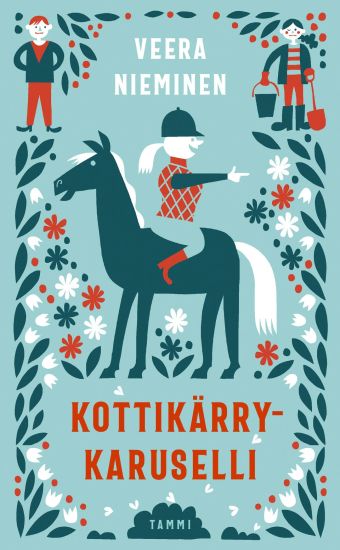 Kottikärrykaruselli – Veera Nieminen, kirjan kansikuva