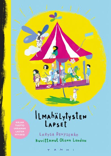 Ilmahälytysten lapset – Larysa Denysenko, kirjan kansikuva