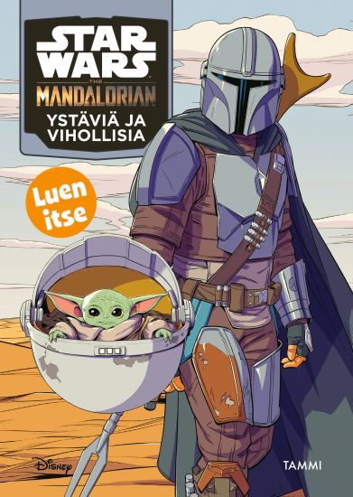Star Wars. Mandalorian. Ystäviä ja vihollisia. Luen itse, kirjan kansikuva