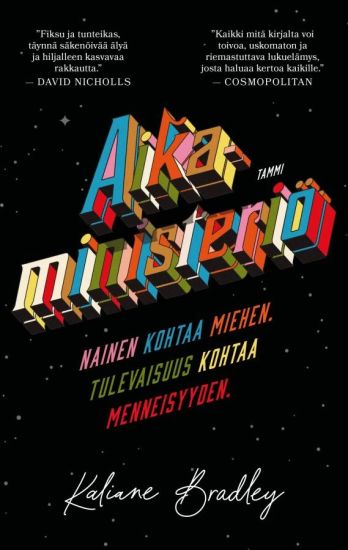 Aikaministeriö – Kaliane Bradley, kirjan kansikuva