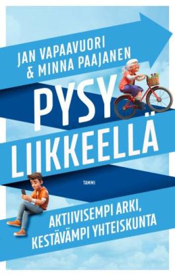 Pysy liikkeellä – Jan Vapaavuori, kirjan kansikuva