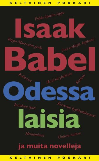 Odessalaisia ja muita novelleja – Isaak Babel, kirjan kansikuva