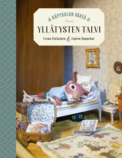 Käpykolon väkeä. Yllätysten talvi – Leena Parkkinen, kirjan kansikuva