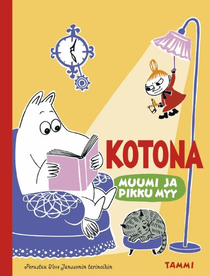 Muumi ja Pikku Myy. Kotona, kirjan kansikuva