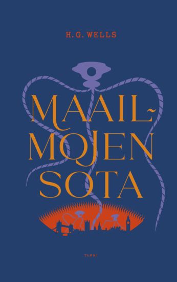 Maailmojen sota – H.G. Wells, kirjan kansikuva