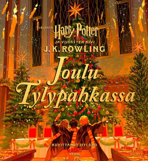 Joulu Tylypahkassa – J.K. Rowling, kirjan kansikuva