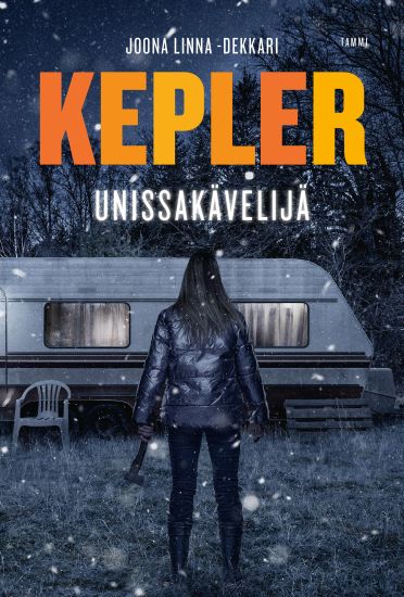 Unissakävelijä – Lars Kepler, kirjan kansikuva