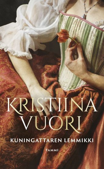 Kuningattaren lemmikki – Kristiina Vuori, kirjan kansikuva