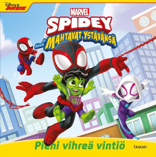 Marvel. Spidey ja hänen mahtavat ystävänsä. Pieni vihreä vintiö – Steve Behling, kirjan kansikuva