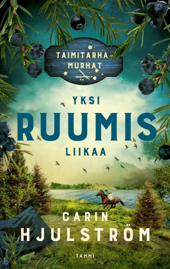 Yksi ruumis liikaa – Carin Hjulström, kirjan kansikuva