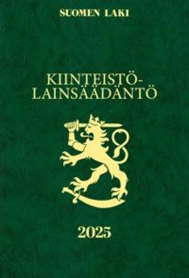 Kiinteistölainsäädäntö 2025, kirjan kansikuva