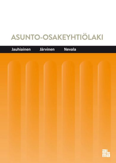 Asunto-osakeyhtiölaki – Jyrki Jauhiainen, kirjan kansikuva