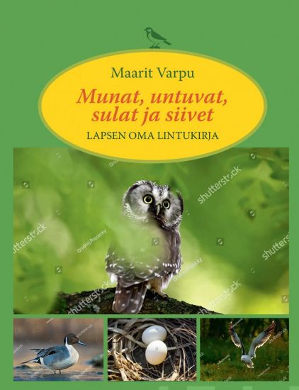 Munat, untuvat, sulat ja siivet – Maarit Varpu, kirjan kansikuva