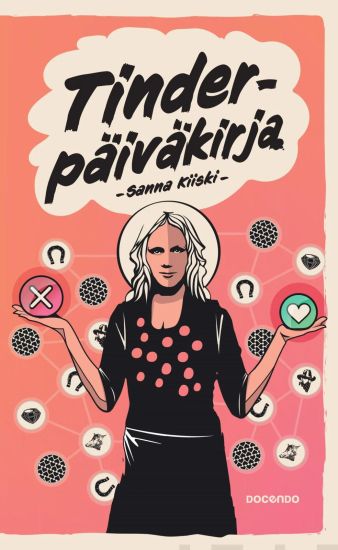 Tinder-päiväkirja – Sanna Kiiski, kirjan kansikuva