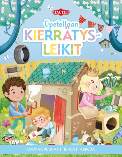 Opetellaan Kierrätysleikit kirja