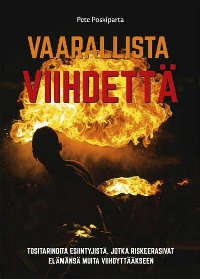 Vaarallista viihdettä – Pete Poskiparta, kirjan kansikuva