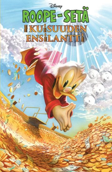 Roope-setä: Ikuisuuden ensilantti – Jason Aaron, kirjan kansikuva