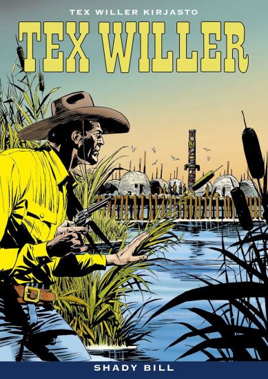 Tex Willer Kirjasto 83: Shady Bill – Gianluigi Bonelli, kirjan kansikuva