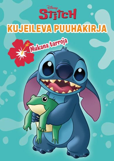 Disney Stitch Kujeileva puuhakirja, kirjan kansikuva