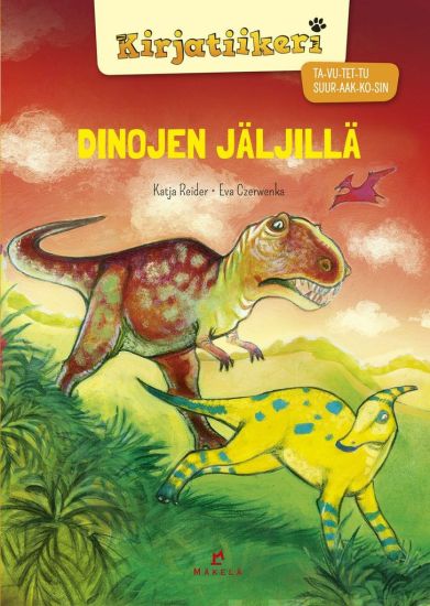Dinojen jäljillä – Katja Reider, kirjan kansikuva