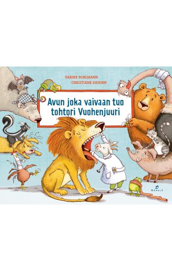Avun joka vaivaan tuo tohtori Vuohenjuuri – Sabine Bohlmann, kirjan kansikuva