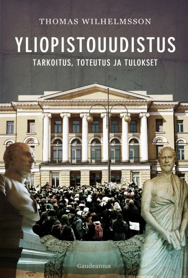 Yliopistouudistus – Thomas Wilhelmsson, kirjan kansikuva