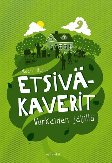 Etsiväkaverit varkaiden jäljillä – Maarit Nurmi, kirjan kansikuva
