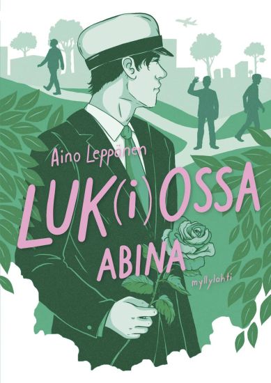 Luk(i)ossa abina – Aino Leppänen, kirjan kansikuva