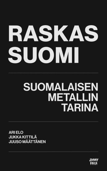 Raskas Suomi – Ari Elo, kirjan kansikuva