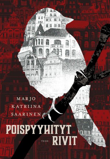 Poispyyhityt rivit – Marjo Katriina Saarinen, kirjan kansikuva
