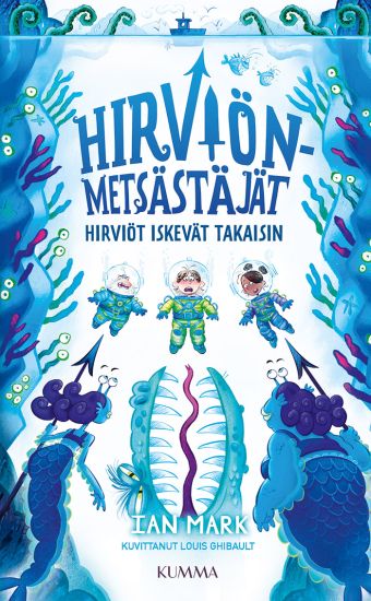 Hirviöt iskevät takaisin – Ian Mark, kirjan kansikuva