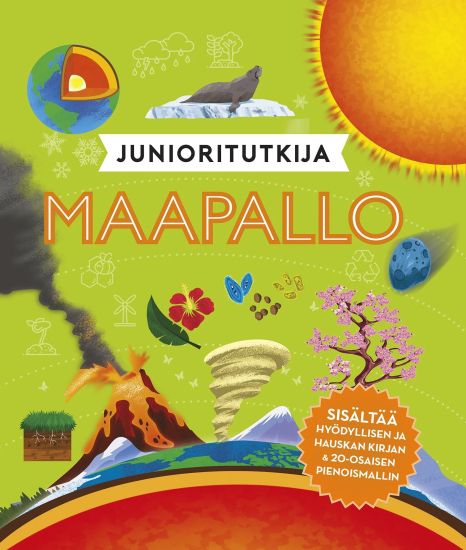 Maapallo - Junioritutkija – Camilla de la Bedoyere, kirjan kansikuva